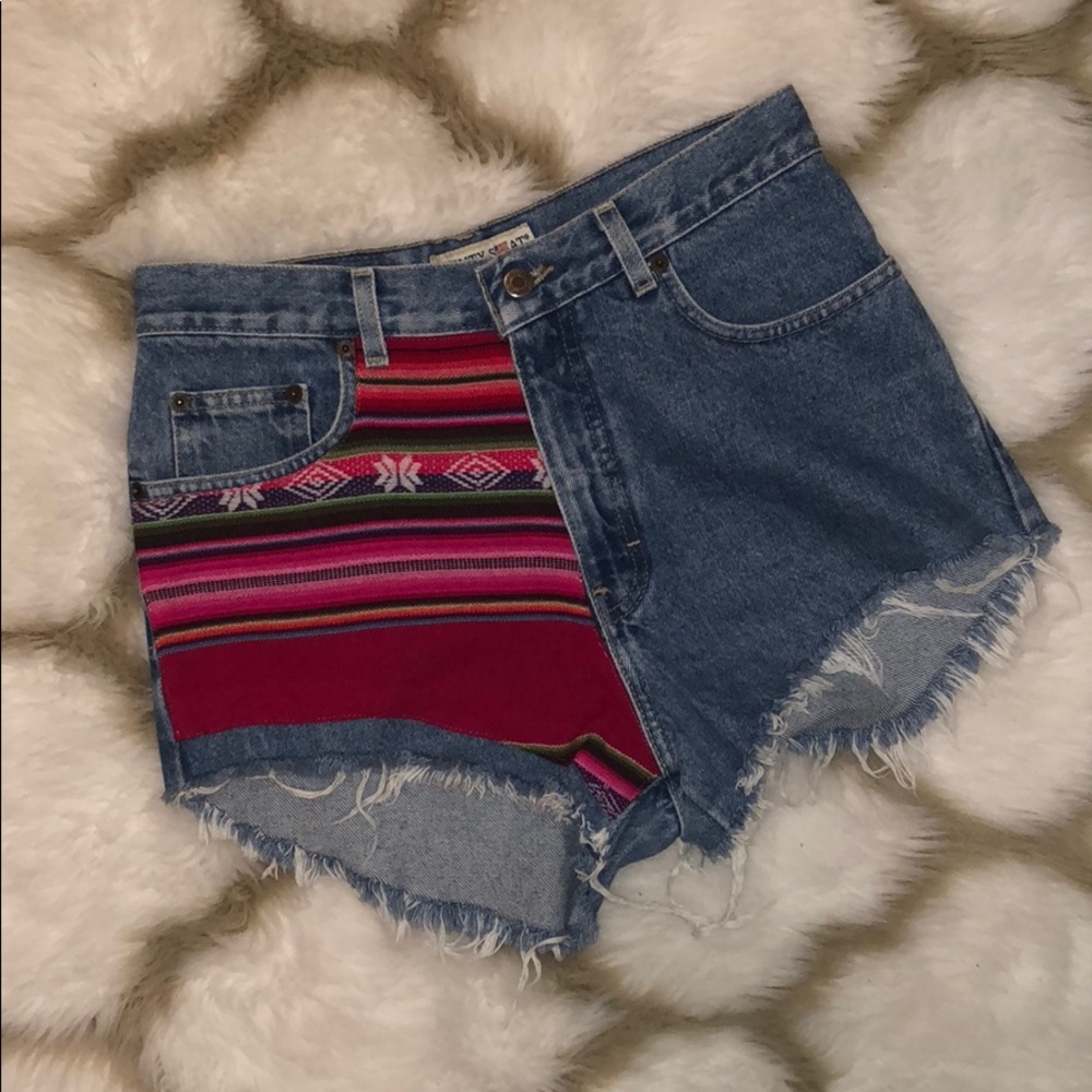 BoBo Global Bolivian Textile Shorts